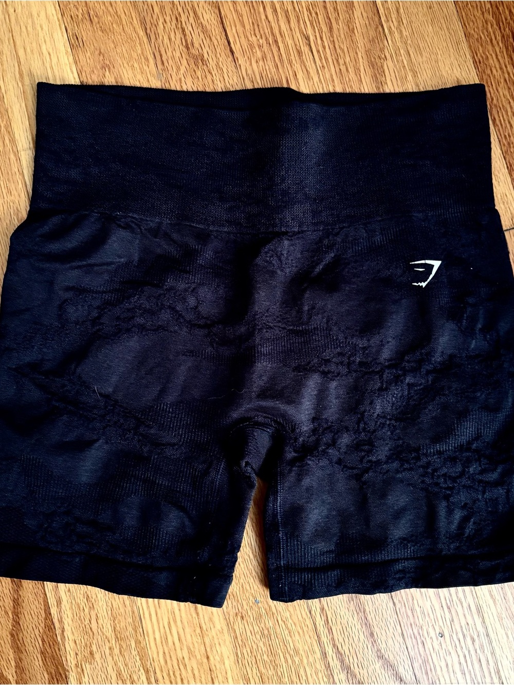 Gymshark Black Seamless High-Waist Bike Shorts